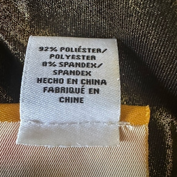 Ruby Road Embellished Black and Gold Shimmer Short Sleeve - Picture 3 of 6